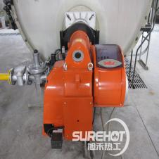 北京市公安局某鍋爐房百得燃燒器燃油改燃氣 4噸蒸汽鍋爐