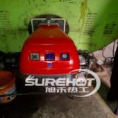 天津南水北調某項目鍋爐房 利雅路燃燒器RL190燃燒器 安裝調