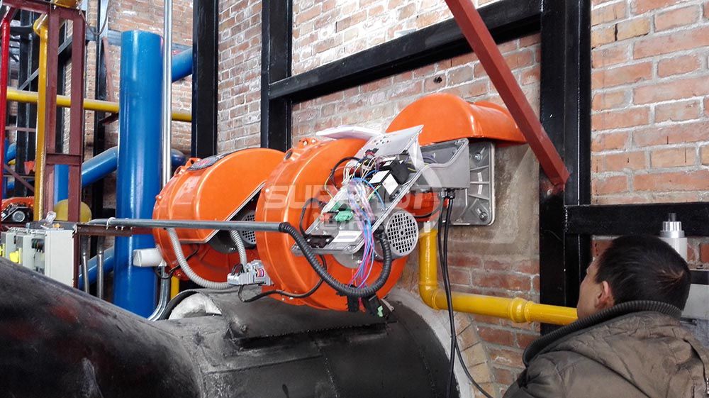 中國北汽 6臺(tái)600KW熱風(fēng)爐燃燒器